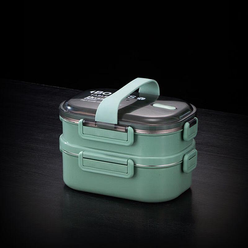 Portable 304 Stainless Steel Compartmented Lunch Box