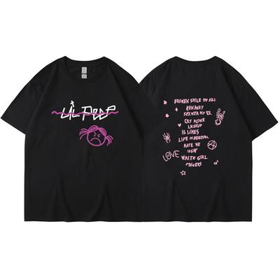 Rapper Lil Peep Tričko Muži Ženy Móda Tričko Bavlnené Tričko Deti Hip Hop Topy Tričko Hudba Tričko Chlapčenské Tričká Pánske Oblečenie Leto
