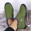 Large Size 47 Ultra-Warm Winter Boots - Non-Slip Thick Sole, Snow Boots Round Toe, Solid Color Minimalist Design for Outdoor Hiking Boot