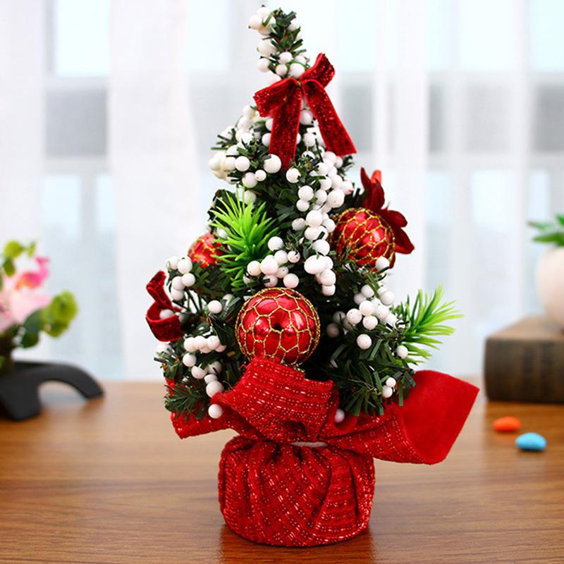 0.2m Mini Christmas Decorative Trees Christmas Desktop Ornament Tree 2025 Christmas Decoration Xmas Navidad Gift