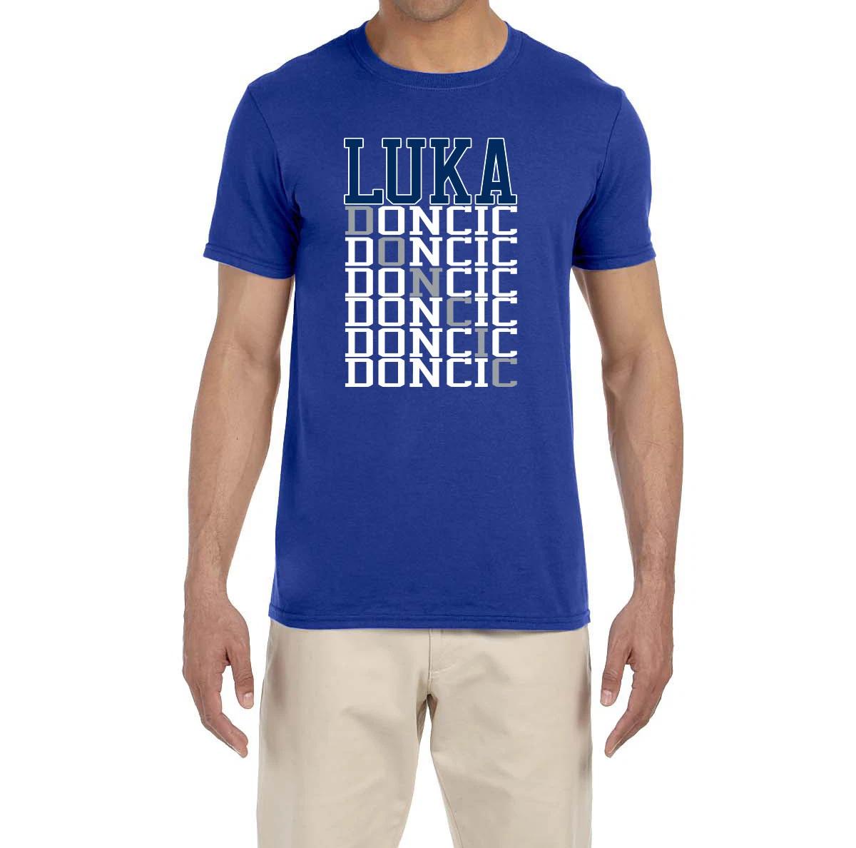 Dallas Mavericks Luka Doncic Text T-Shirt XS