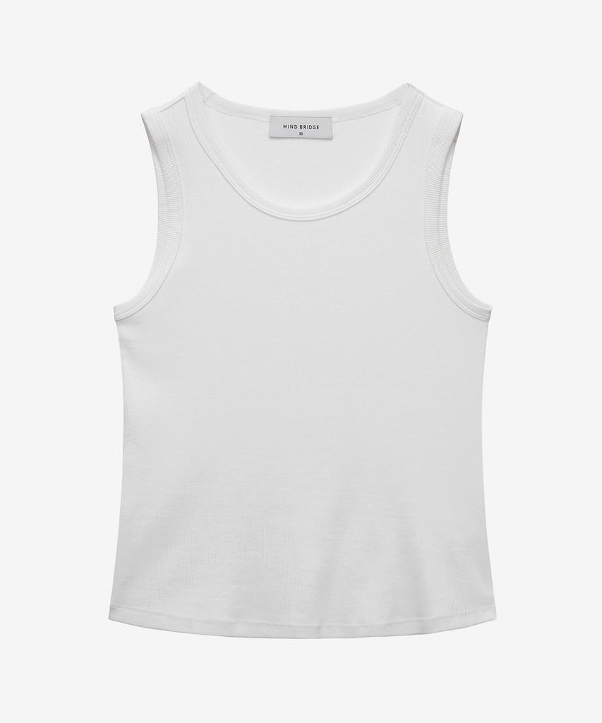 MIND BRIDGE WOMEN Ribbed Sleeveless Top M1Ts3201