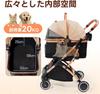 freestanding PETTENA separate pet load capacity large easy to dog dog PETTENA KNIGHT [Latest model] cart, 20kg, space, freestanding, one-touch