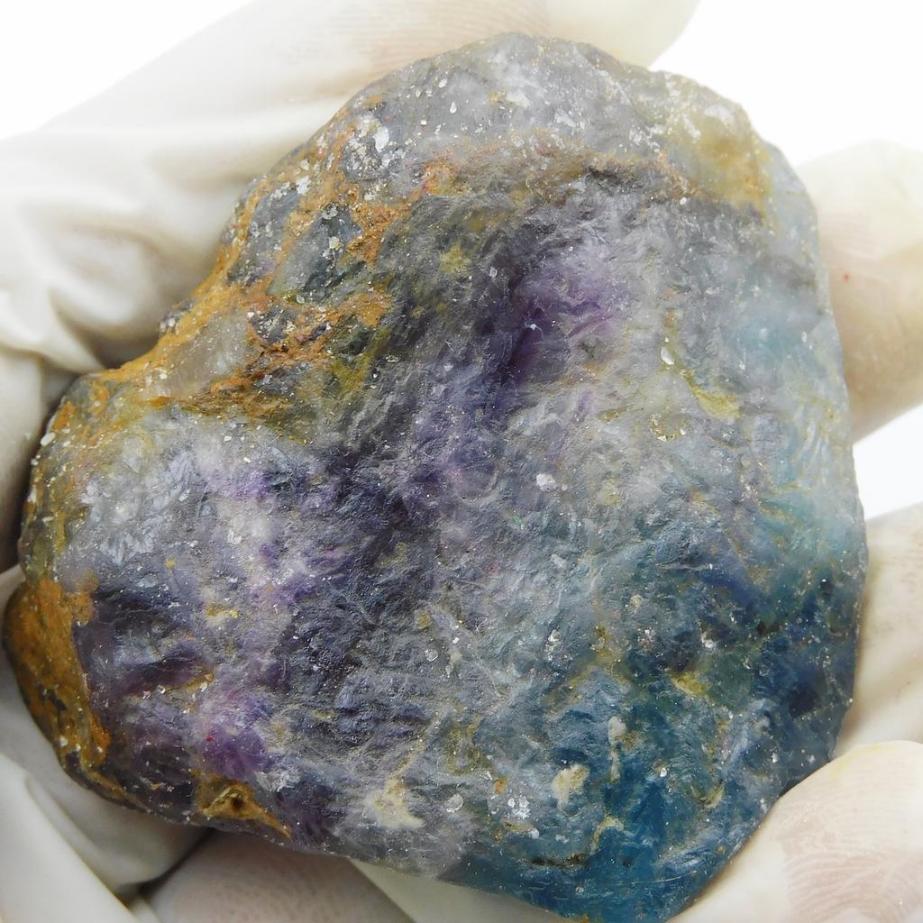 Natural Multi Color Fluorite 430.90 Ct Raw Uncut Rough   Loose Gemstone