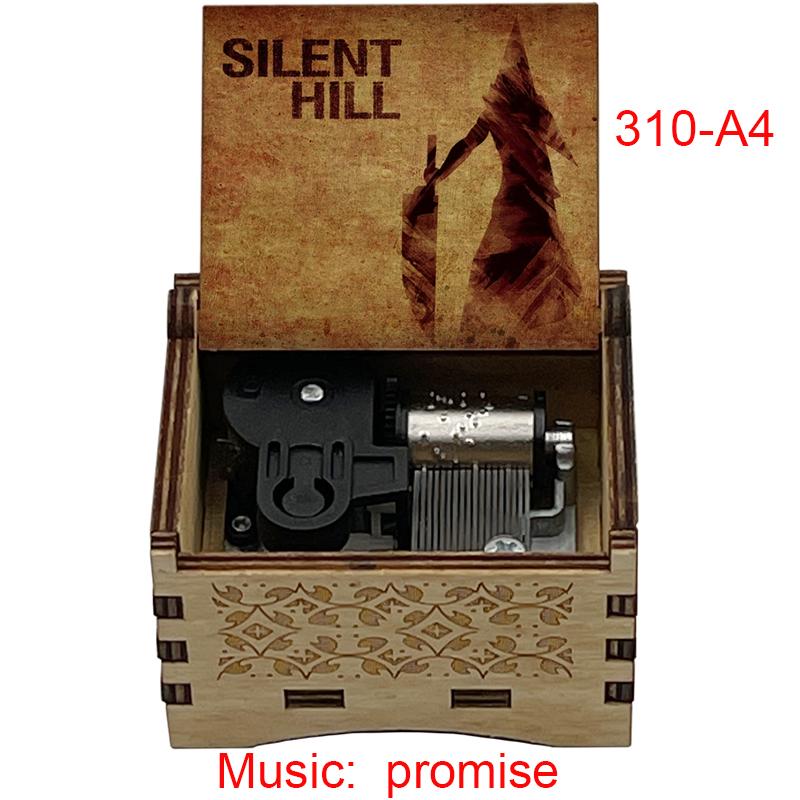 Spiel Silent Hill Hintergrundmusik Versprechen Angepasste 18-Ton-Musikdose Raumdekoration Ornamente Feiertagsgeschenke für Freunde 3