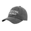 [NEWYORKWORKS]_SIGNAUTRE LOGO BALL cap_CHARCOAL