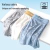 MiiOW Men's Ice Silk Boxer Briefs 4-Pack