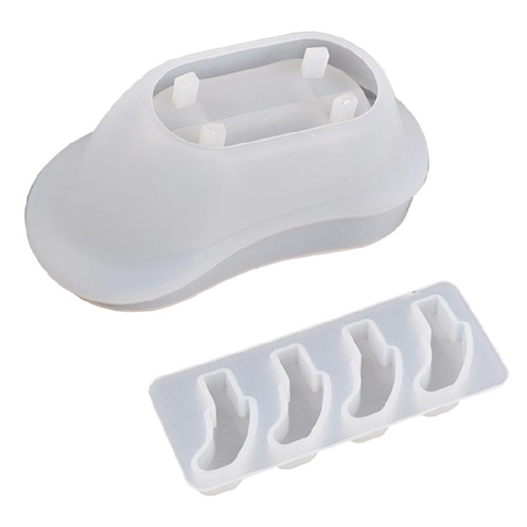 Bathtub Soap Dish Mold Accessory Storage Container Home Decorations Making