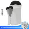 XTJ33 Quick-Dry Breathable Sun Hat with UV Protection & Detachable Face Shield for Outdoor Activities