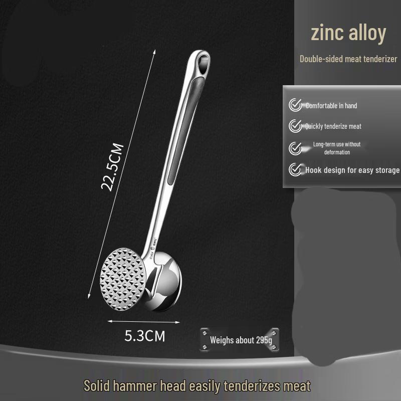 

ZISIZ Dual-Sided Meat Tenderizer Mallet