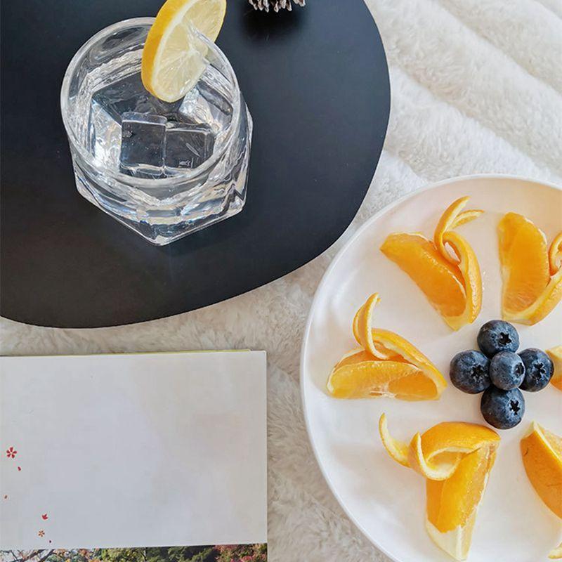 Simple Round Solid Wood Base Tray Living Room Fruit And Vegetable Storage Tray Desktop Small Object Storage Tray