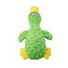 Duck Soft Plush Stuffed Raw Dog Toys for Small Puppy Dogs Interactive Squeaky Dog Bite Toy Sound Paper Chew Tooth Pet Supplier