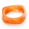 New Irregular Simi Resin Bracelet Distinctive Fashion Seiko Polished Polished Wide Face Bracelet