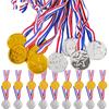 10Pcs Kids Prize Games Competition Motion Toy Kids Medals Sports Day Medals Sports Day Games Kids Medals For Kids Dance Gift