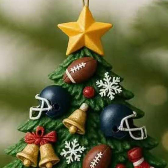 Christmas Tree Ornament Tree Shaped 2D Acrylic Hanging Decoration Merry Christmas Pendant for Holiday Home Party Decor