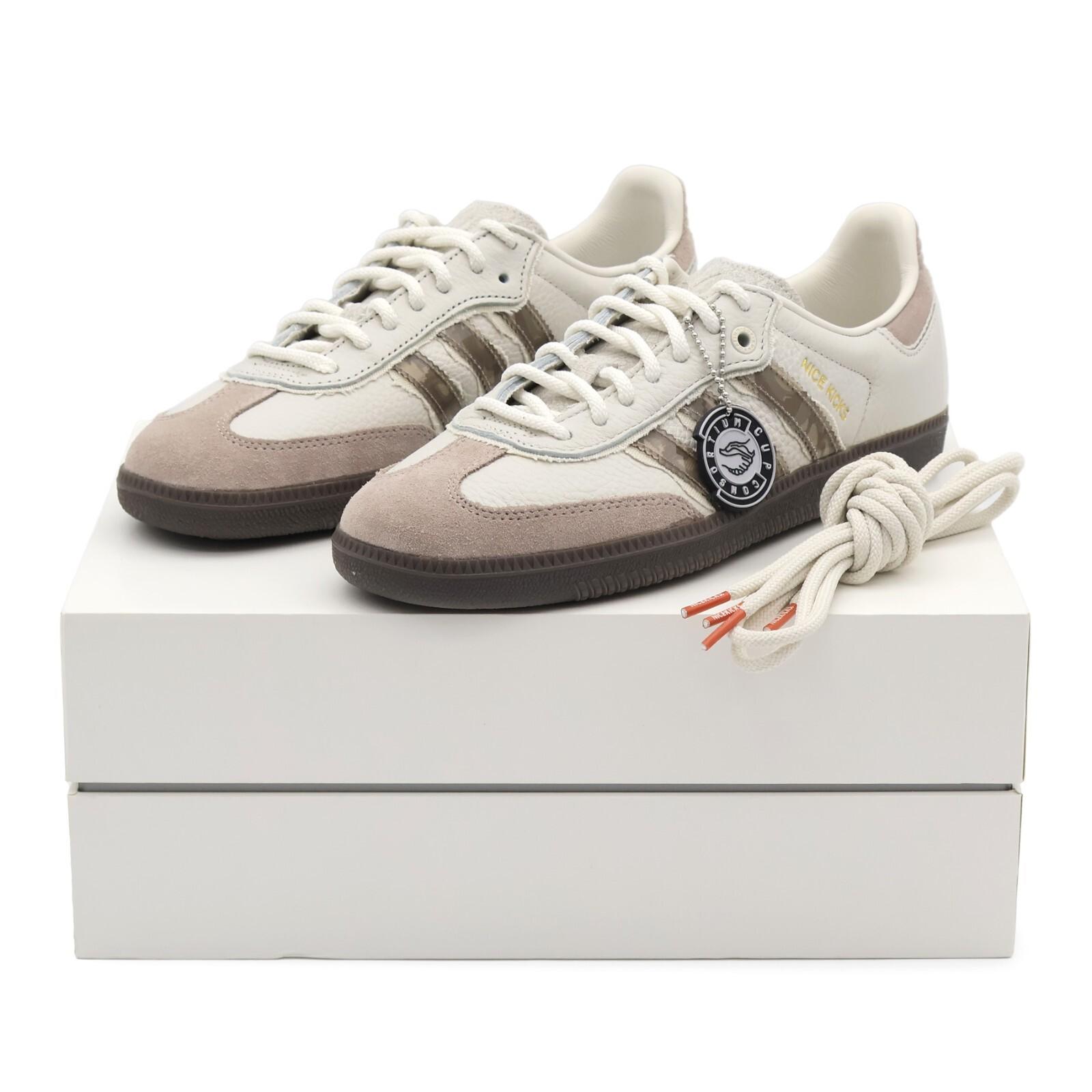 IE0172 Nice Kicks adidas Originals Consortium Samba Talc Brown Pantone (Men s) 9.5