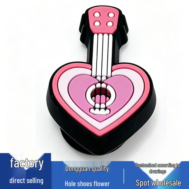 Crocs Flower Accessories: Heart & Planet PVC Shoe Toppers