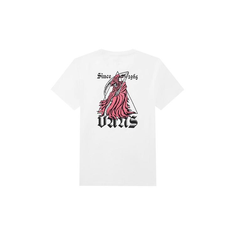 Men s Vans Anime Printing Short Sleeve White VN0A4MM2WHT S