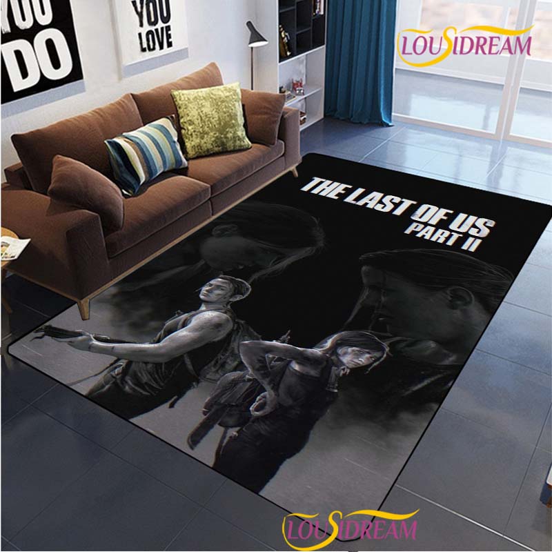 2026 Last Of Us Carpet for Living Room Bedroom Rug Kids Kitchen Door Unslip Floor Mat Birthday gift photography props Alfombra Rug