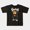Boys Girls Soft Cotton Graphic Tees Garfield T-shirt Breathable Daily School Wear Kids T-Shirts