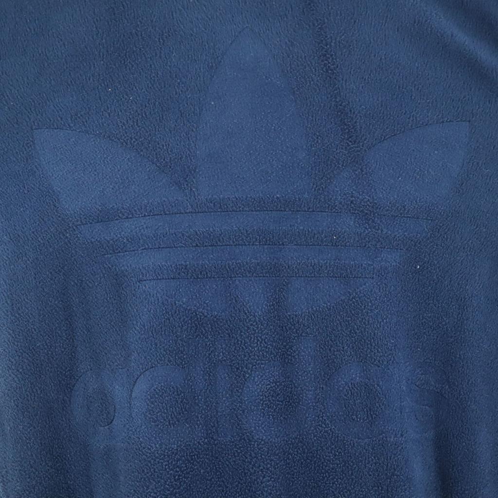 adidas Originals Trefoil logo Long sleeve freeze trainer M Navy Men's Used