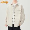 JEEP Men's Long Sleeve Loose Fit Shirt