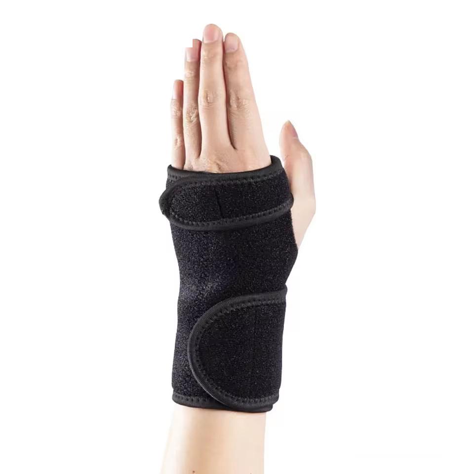 

1Pcs Adjustable Modes Sports Wrist Guard Fixed Steel Plate Support Features Pain Relief Bandage Wrist Care Hand Splint Carpal Unisex