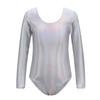 Elastic Dance Leotards Long Sleeve Ballet Dance Outfit Girls Gymnastics Leotards  Performance