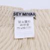ISSEY MIYAKE Ivory IM43FF146 ORBICULAR PLEATS Pants Bottoms 2 IvoryUsed
