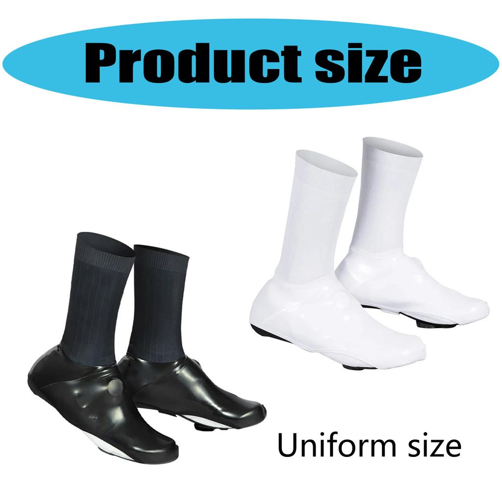 Cycling Shoe Cover Waterproof Winter Thermal Warm Full Bicycles Overshoes for Men & Women Road Mountain Bike Booties