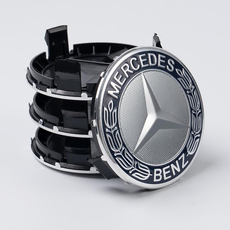 4pcs A1714000025 75mm Car wheel Hub Cap Emblem badge logo Mercedes Benz Amg C E Class CLA GLC W205 W212 W213 W176 W177 X253 W117