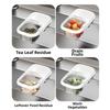 2Pcs Suction Cup Sink Strainer Basket Creative Detachable Kitchen Garbage Filter Punch-free Quickly Drain
