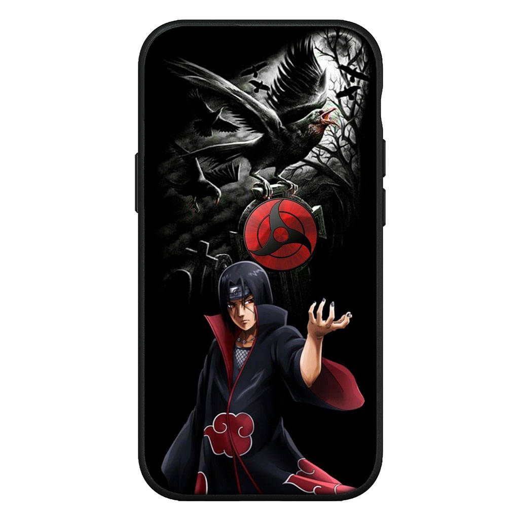 

для iPhone 16 15 XR Samsung Galaxy S24 S23 Plus Xiaomi Redmi Note 13 12 11 Pro Max 14 OPPO Huawei чехол комиксы Саске Наруто Итачи Учиха чехол для телефона for Xiaomi Poco F3 болюс