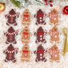 Gingerbread Man Ornaments Xmas Tree Hanging Pendant 2025 Merry Christmas Decorations for Home 2025 New Year Gift Navidad Noel