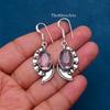 Pink Kunzite Gemstone Handmade 925 Sterling Silver Jewelry Earring