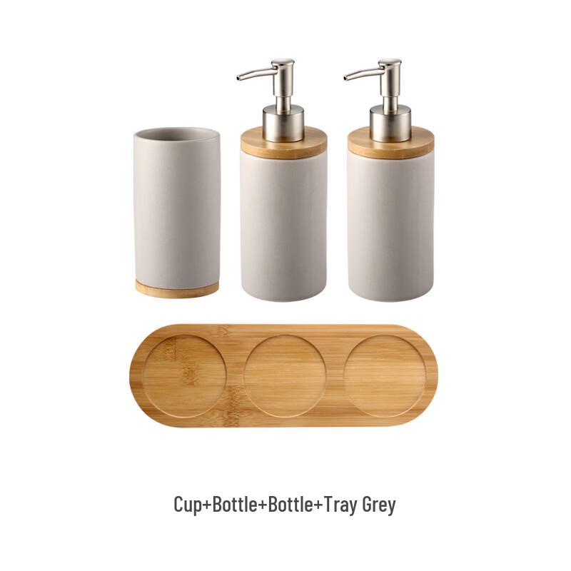 Shangqi Ceramic Bathroom Tumbler Set