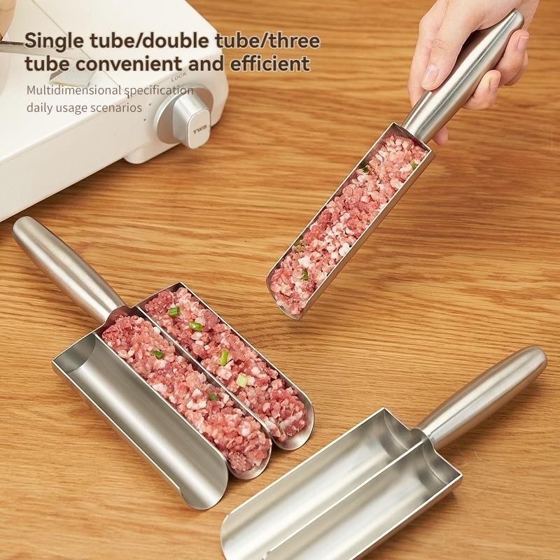 Meatball Maker Set Easy-release Non-stick Manual Meatball Spoon For Effortless Fish Balls-ideal Kitchen Tool Shrimp Sliding Mold