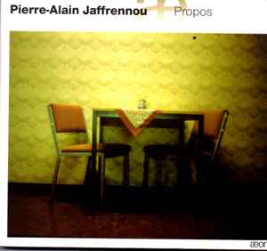 

CD JAFFRENOU, P.A. - Jaffrennou: Propos AECD1112 æon 2011 France Classical Used