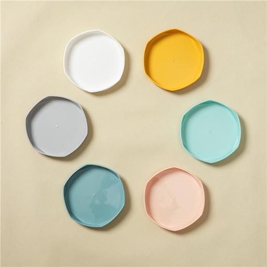 Sturdy Durable Pot Tray Multi Colors Thickened Plastic Plant Pot Saucer for Garden