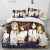 K-ON Kawaii Dívky Anime Ložní Set Chlapci Dívky Twin Queen King Size Povlak na Peřinu Povlak na Polštář Postel chlapci Dospělí Domácí Textil