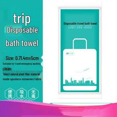 Extra Långa & Tjocka Engångshanddukar - Portabla & Individuellt Förpackade för Resa, Baby, Hotell, Affärsresor eller Badrumsanvändning