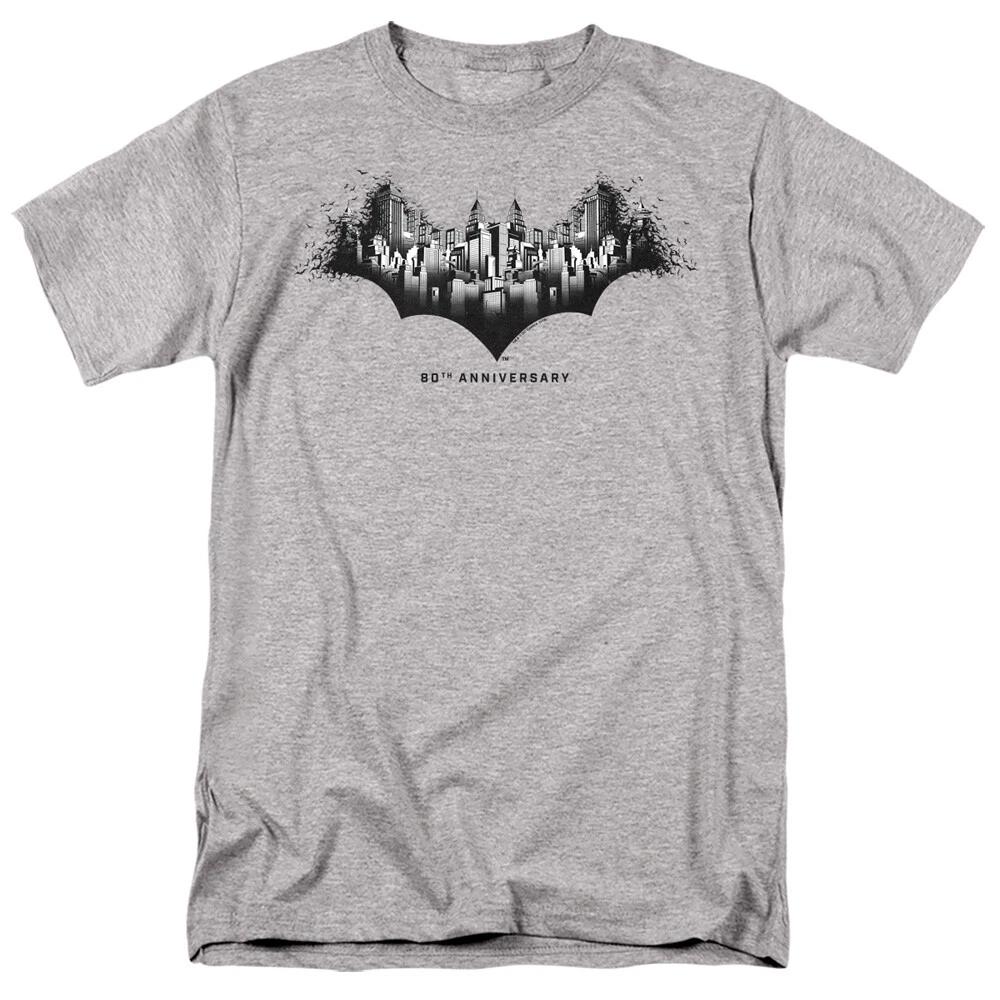 Batman  Gotham 80th Shield  T-Shirt - Regular or Sleeveless - to 5X M