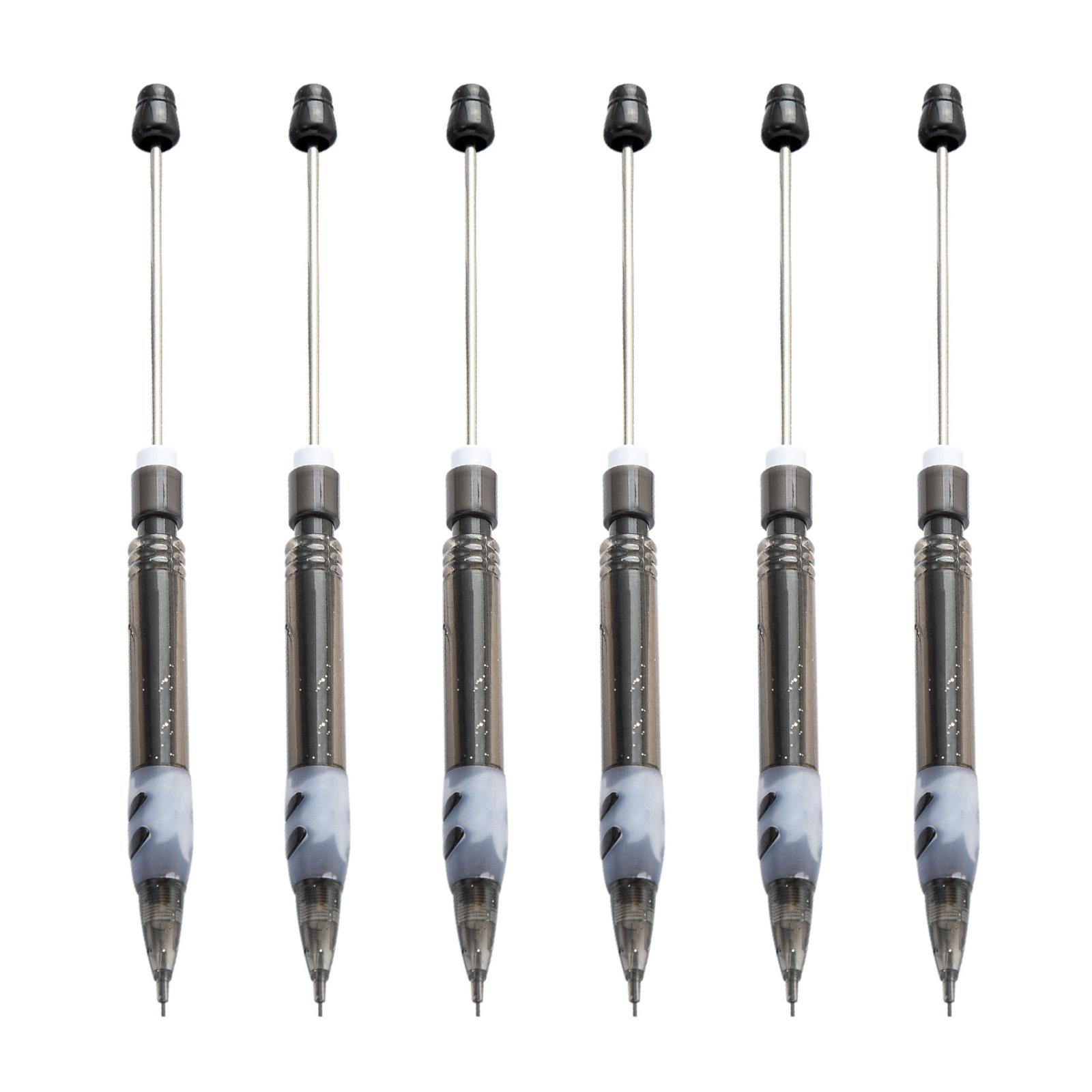 

Набор из 6 механических карандашей с бусинами 0,5 мм, автоматический карандаш для рисования, автоматический карандаш с бусинами для письма и рисования для студентов 1