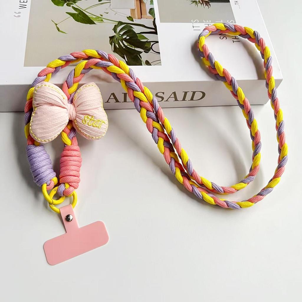 Creative Cartoon Mobile Phone Universal Lanyard Crossbody Long Rope Lanyard Rope Cartoon Decorative Pendant Accessories 1