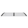 VidaXL Door Awning, Solar Canopy with Support, Rain Protection Shelter, Awning Shelter Entrance Door Patio, 150x100 153567