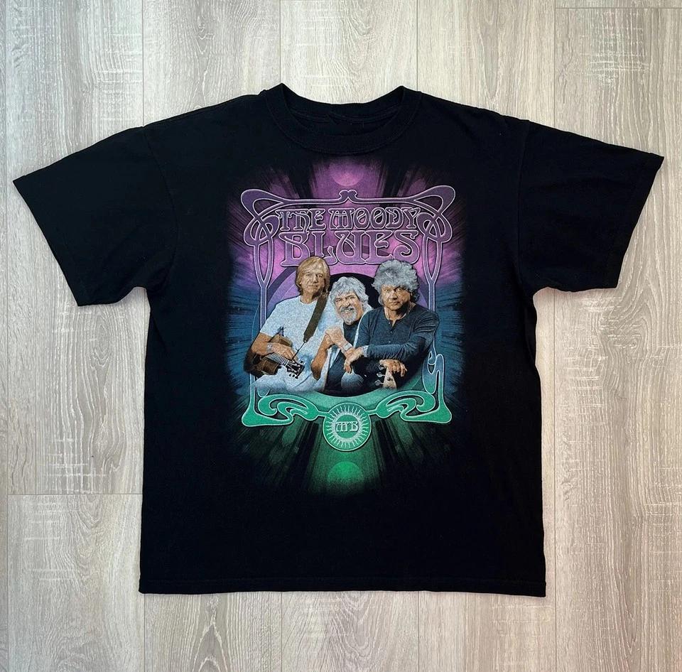 Live Concert Members The Moody Blues Shirt Black Unisex S-5XL E1683 XL
