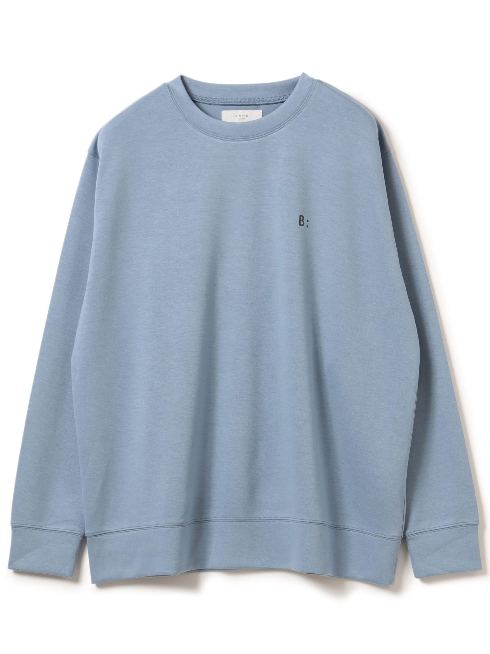 

B:MING LIFE STORE by BEAMS Sweatshirt B: Printed Punch CN25S Men s SAX M_92130446147