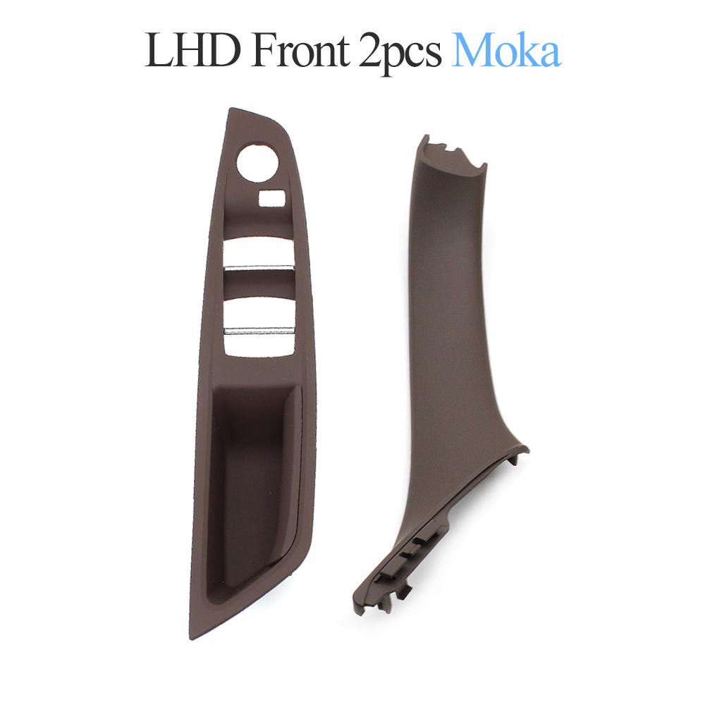 LHD High Quality Car Inner Passenger Door Panel Handle Pull Trim Cover For BMW F10 F11 F18 520 523 525 528 51417225865