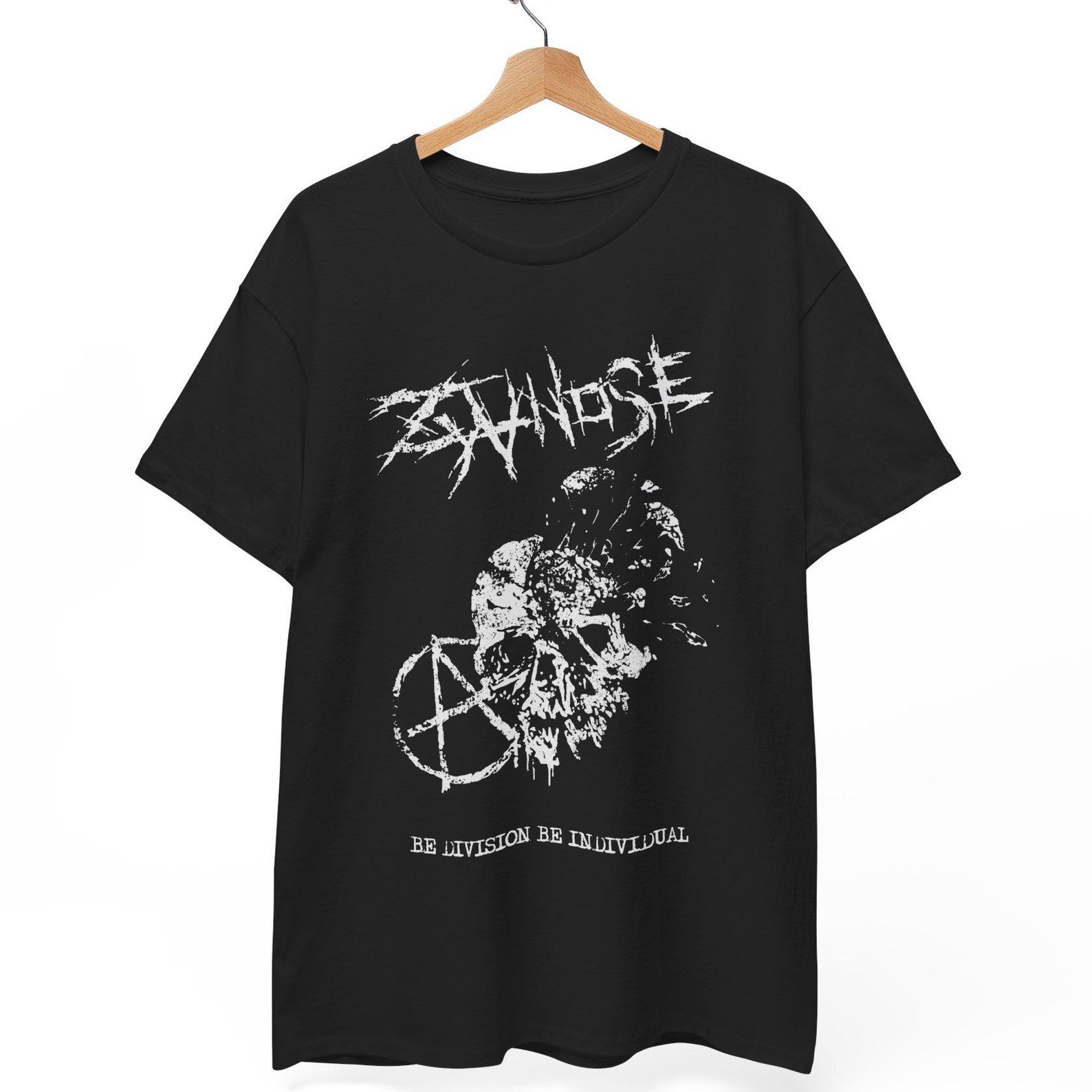 ZYANOSE Japanese Hardcore Punk T-shirt – Skull Graphic Tee 3XL
