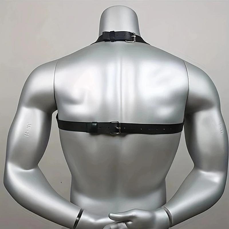 Men'S Fun Sexual Chest Leather Harness Belts Hipster Men'S Strap Chest Strap Men'S Strap Leather Harness Clothing Accessories